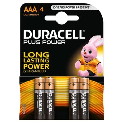 BATTERIE DURACELL PLUS POWER MINISTILO AAA