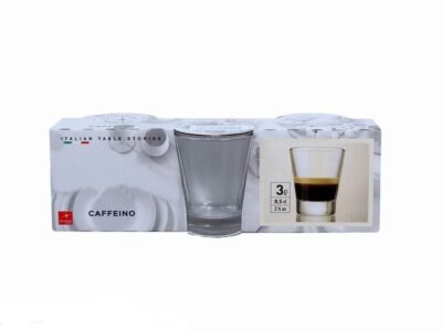 BICCHIERI CAFFEINO BAHIA C/3
