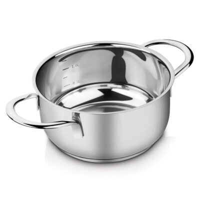 CASSERUOLA INOX IDEALE CM.14 INDUZIONE