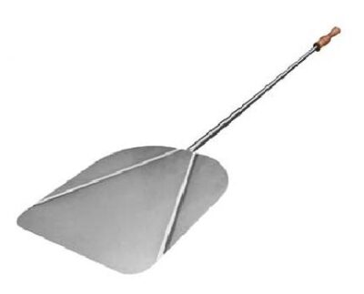 PALA PIZZA INOX RETT. Cm.1,40 33x38