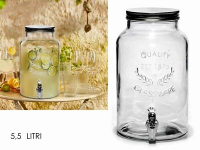 DISPENSER BEVANDE LT.5,5 C/RUB.