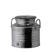 FUSTO INOX LT.20 C/P QUATTRO EFFE Aggraffato