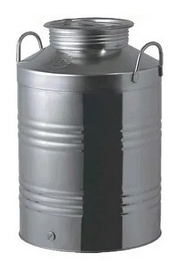 FUSTO INOX LT.100 C/P QUATTRO EFFE Aggraffato