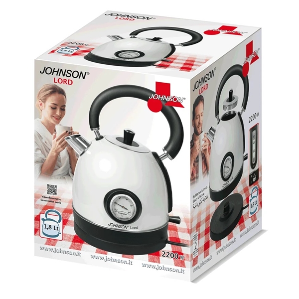 BOLLITORE ELETTRICO LORD LT.1,8 2200W Johnson